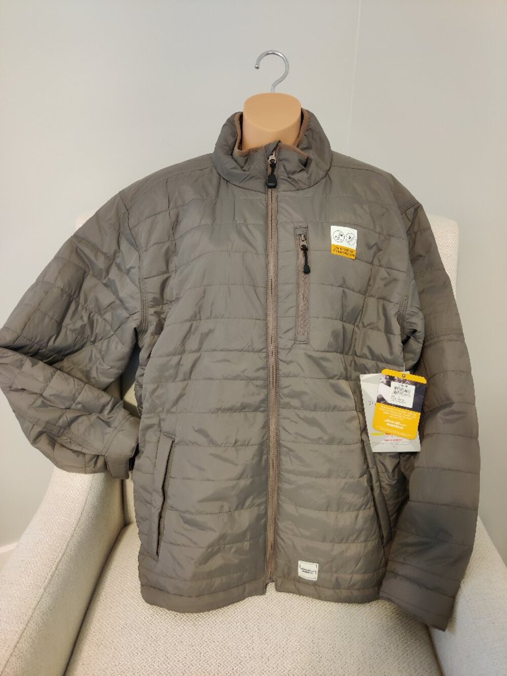 Eddie Bauer 3M Jacket Mens Sz L Workwear